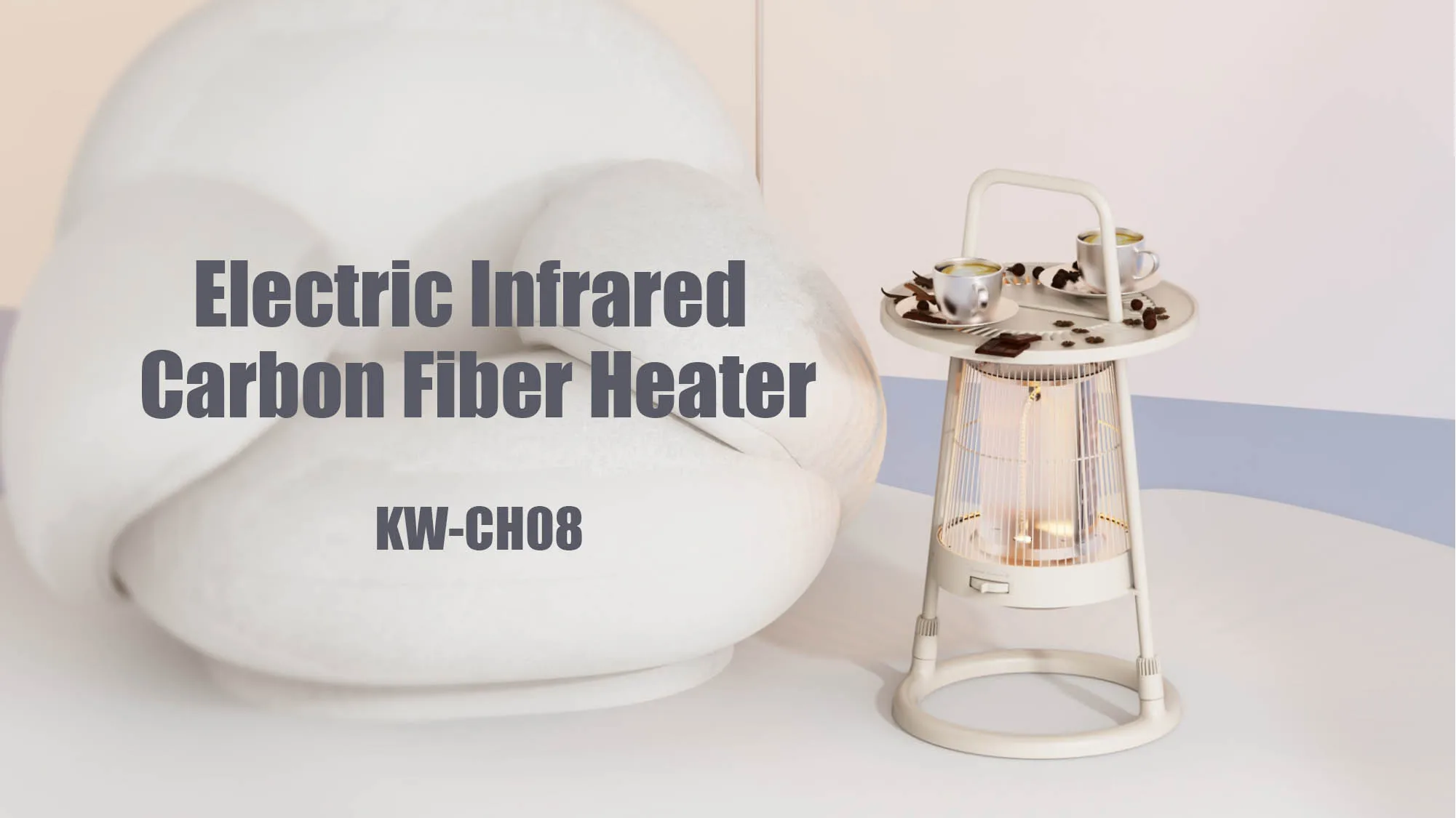 Electric Air Heater, Portable, 220V, 1000W - detail 44