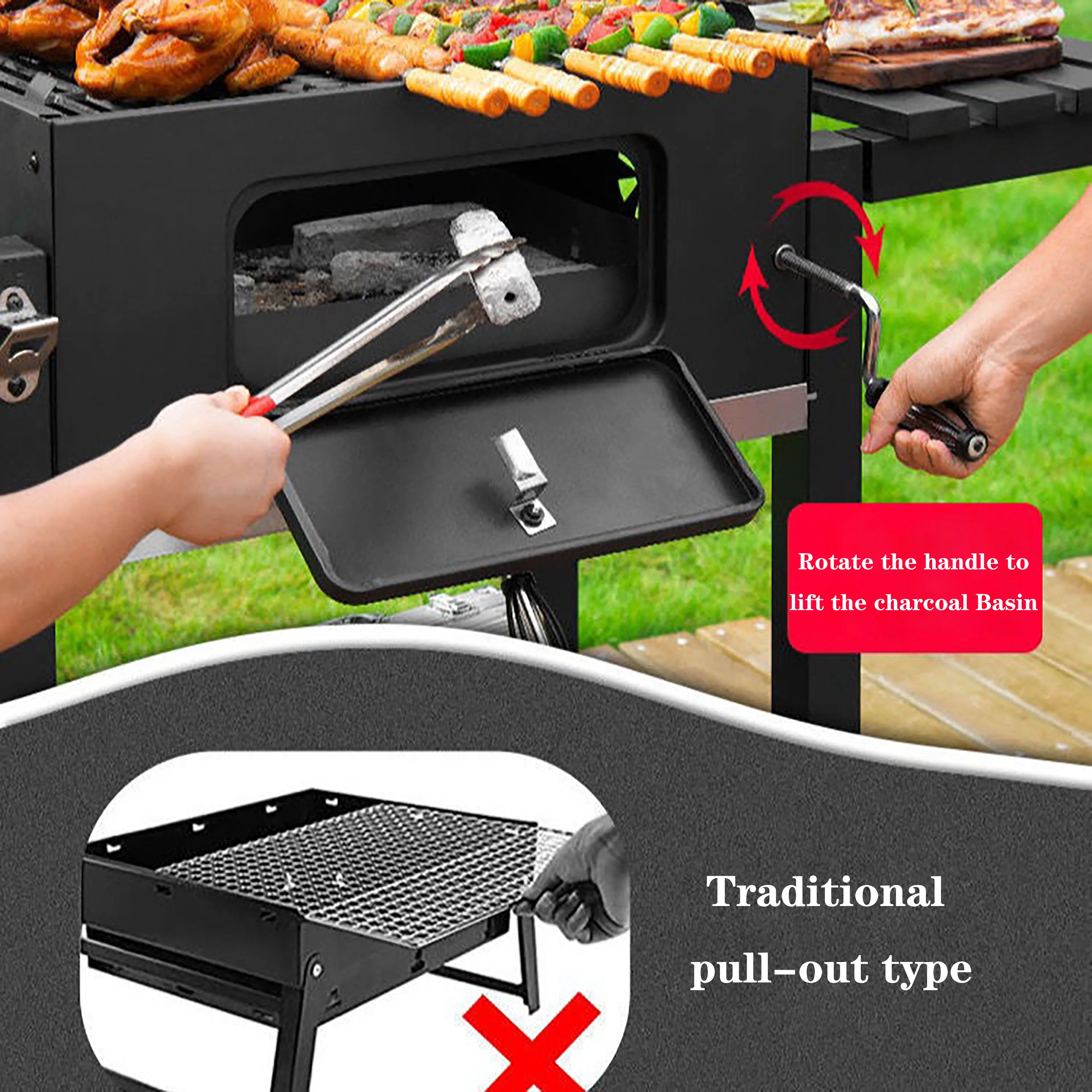Tragbarer Gasgrill Mit Koffer - Camping Grill Set Für Unterwegs