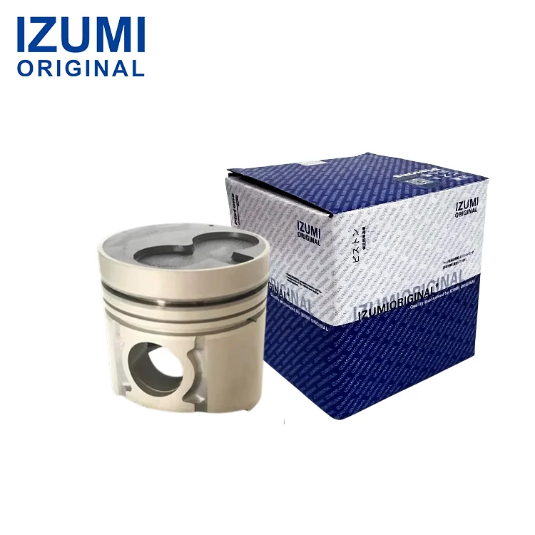 IZUMI ORIGINAL ชุดลูกสูบและแหวนลูกสูบสำหรับเครื่องยนต์ Isuzu รุ่น 4BD2 และ 4BD2T ใช้กับรถ GMC NPR, NQR, Chevrolet (ปี ค.ศ. 1992–1998)