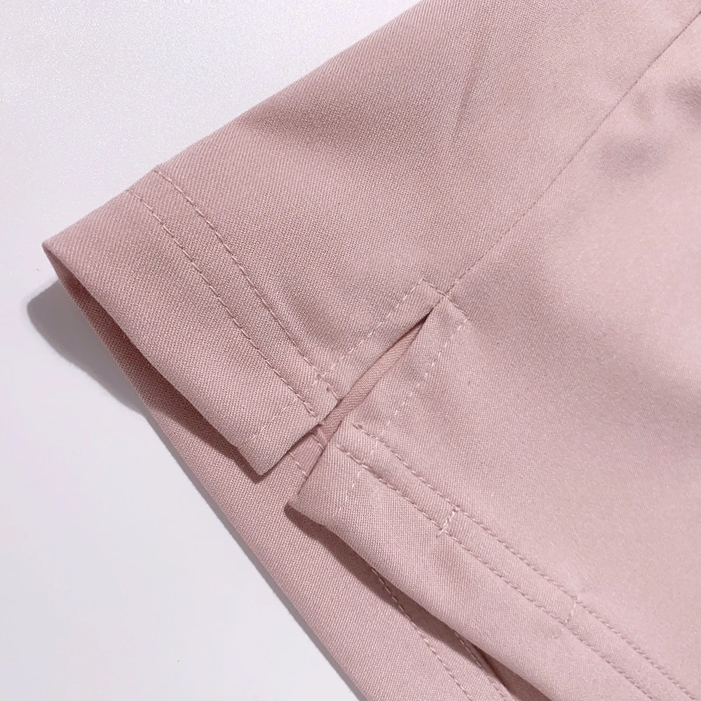 Nurse Uniforms for Hospital Nursing Uniform for Women Men Short Sleeves V-neck Stretchy Scrubs Set Top & Pants with Multi Pocket