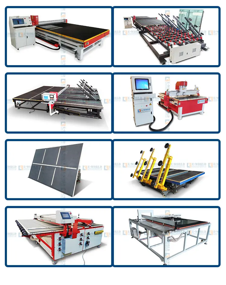 Multi Function High Configuration Three Arms Integrated Automatic Glass Loading Cutting Breaking Machine For Big Glass
