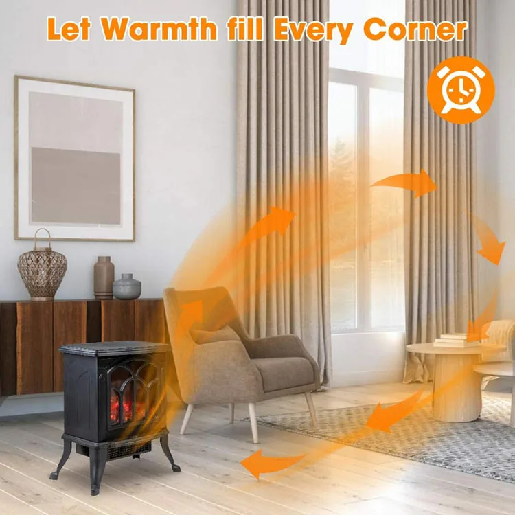 Electric Fireplace, Portable, 3D - detail 6