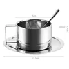 Juego de tazas de estilo europeo de 200 ml.