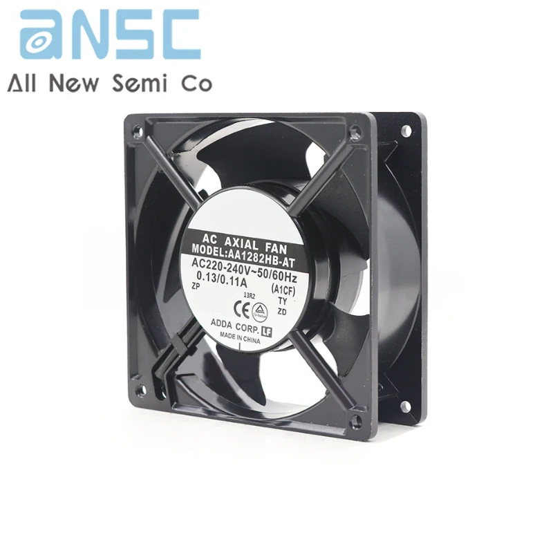 Original Axial flow fan AA1282HB-AT 120X120X38mm 230V 0.11A 2600RPM 85CFM KTV chassis AC cooling fan