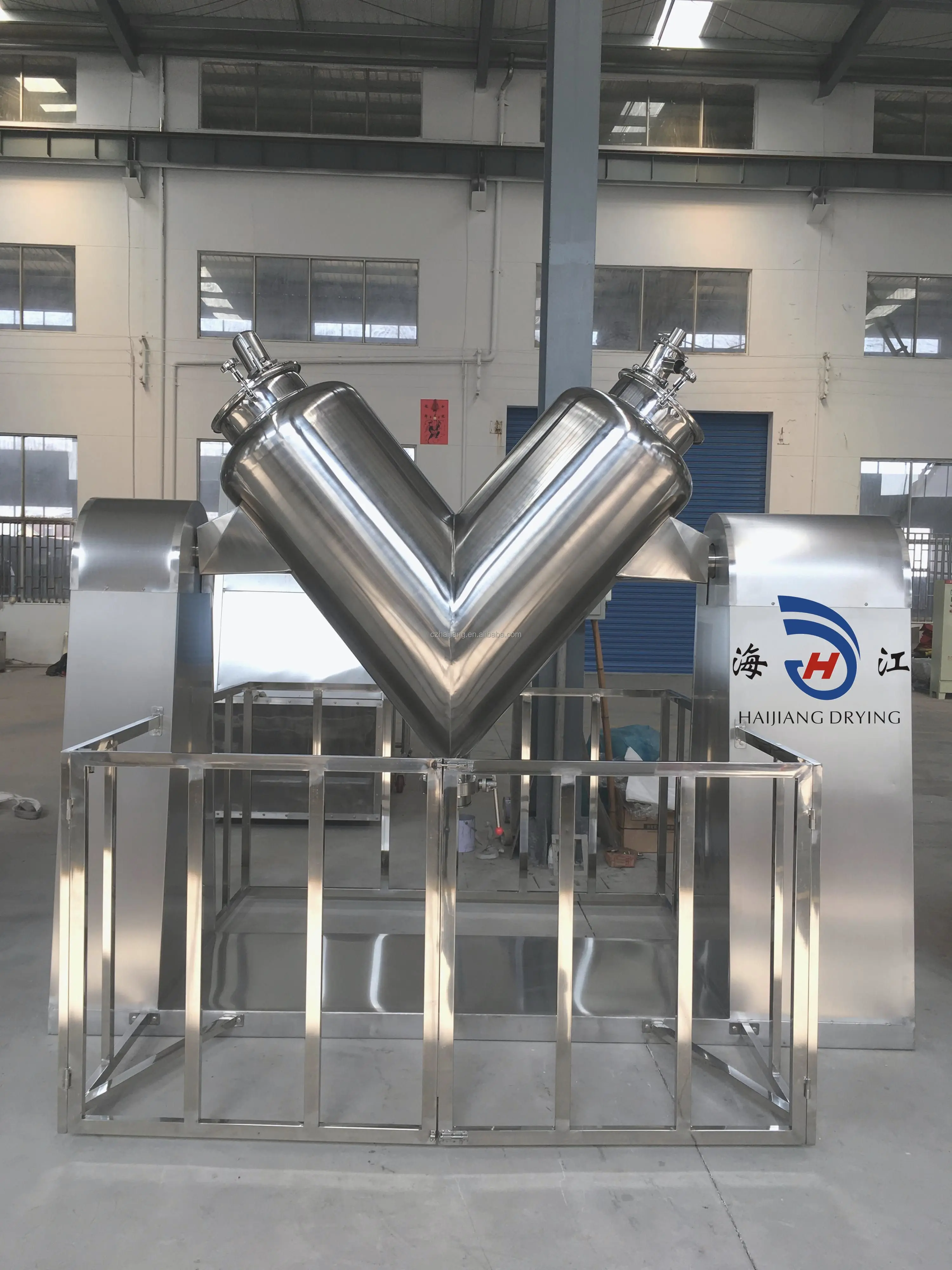 V-образный смеситель для порошка пищевая промышленность маленький V-образной формы