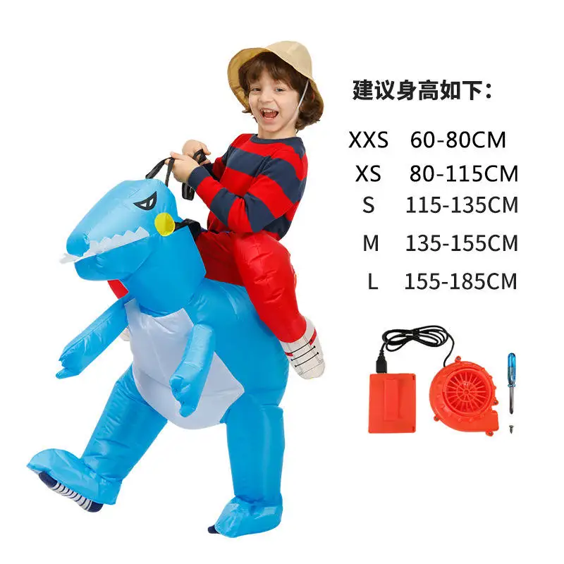 Kids Animal Party Dino Theme Costume Anime Cosplay Child Inflatable