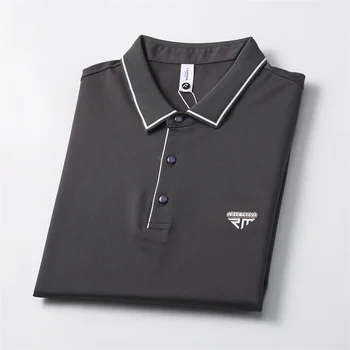 Custom Golf Polo Shirt Sublimation Blank Polo Tshirt T-shirt Cotton Men's Polo Shirts For Men