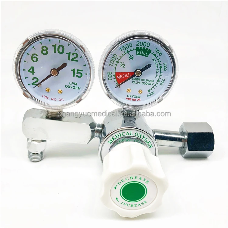 Sample Available China Oxygen-Regulator CF-0202 Medical Oxygen Gauze Regulator for Hospital
