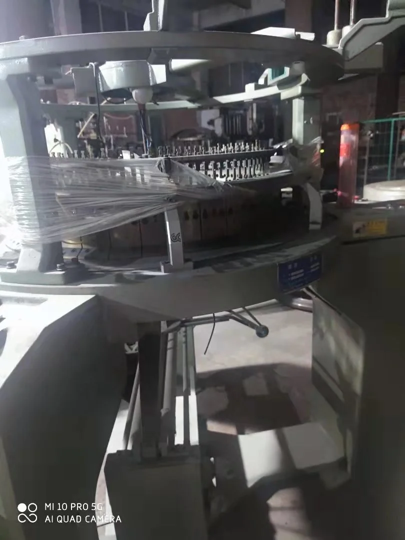 Second Hand  Single Jersey Three Thread Circular Knitting Machine in Good Condition