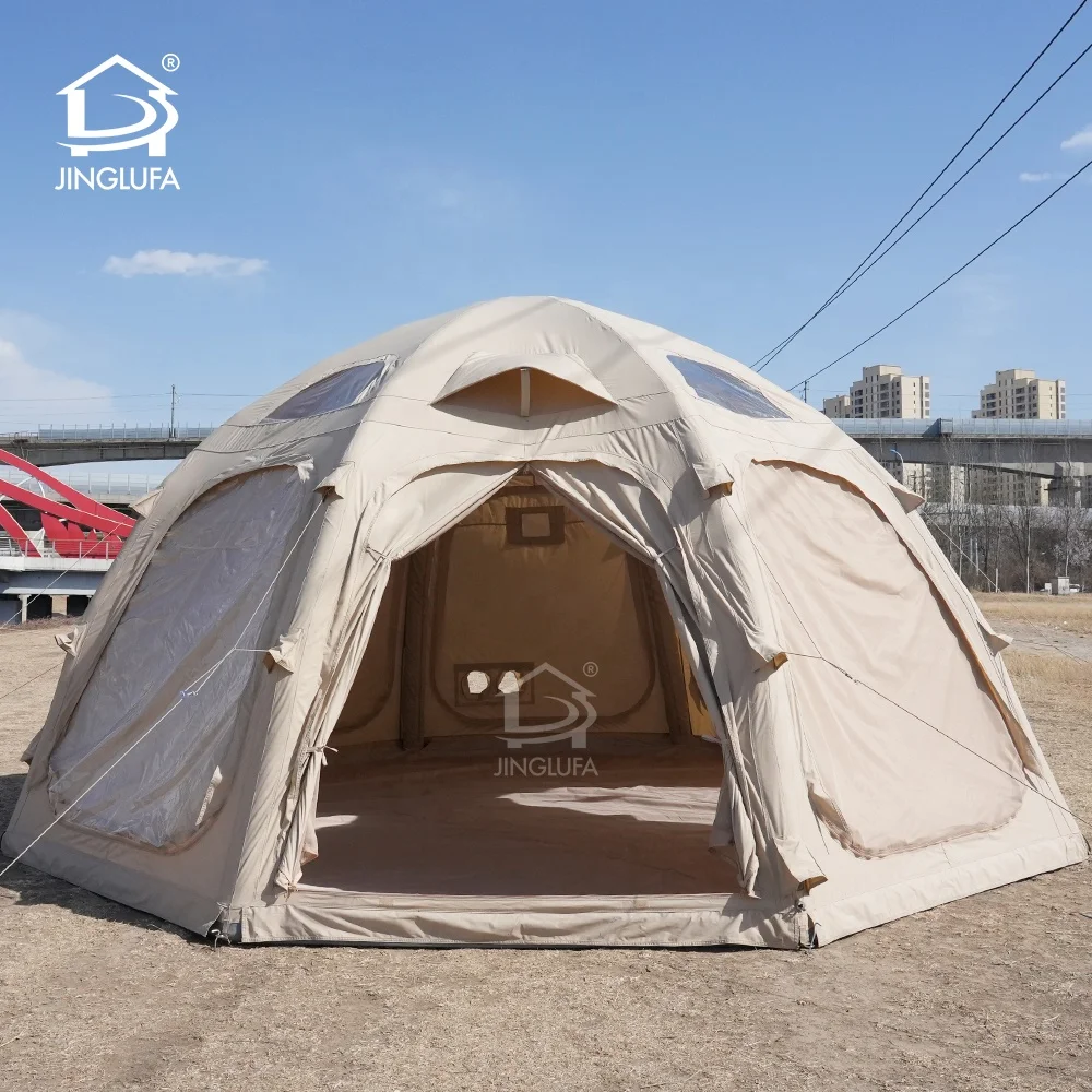 Tenda gonfiabile impermeabile da esterno per 4 persone in