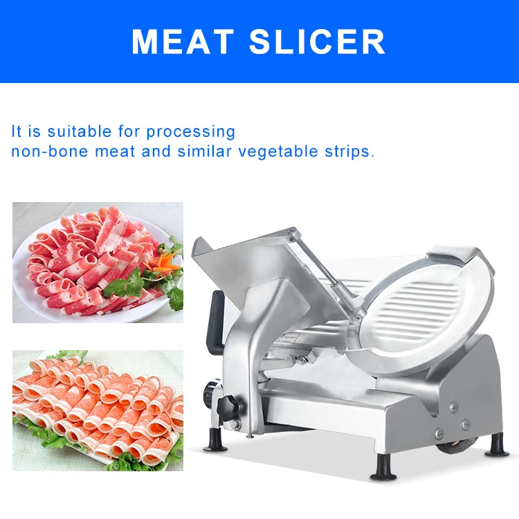 Top Quality Semi-automatic Italian Meat Slicer Machine Commercial ...