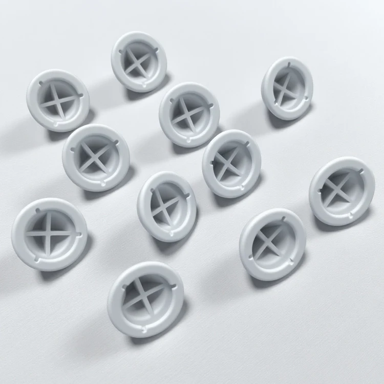 Medical-Grade Soft Durable Silicone Massage Heads Replacement Parts for Fascia Gun Rubber Product