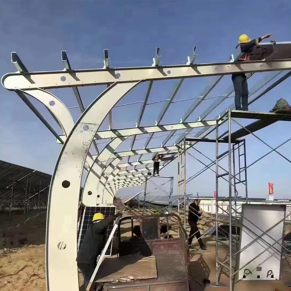 High Waterproof Pv Panel Carport Solar Mounting System