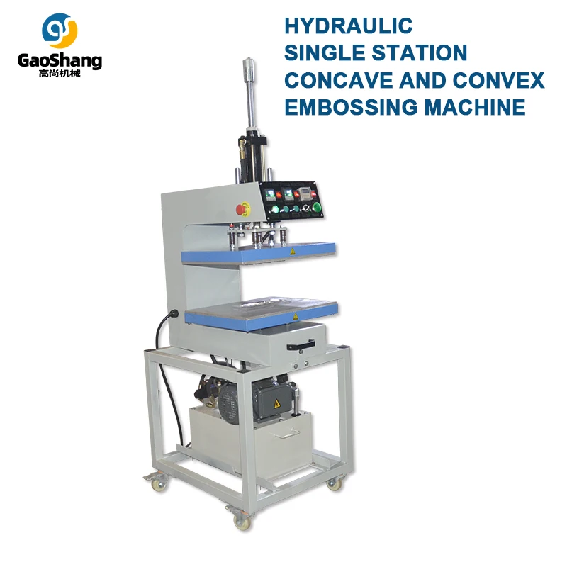 Semi-Automatic Embossing Press Machine for T-Shirts 3D Fabric Embossing Printing Steel Sheet for Textile Leather Logo factory