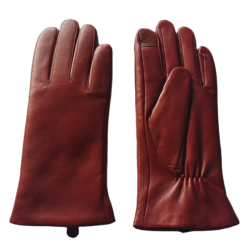 dress leather glove oem Cognac Brown Men's Dress Leather Gloves with Button by Fort Belvedere Gentleman's Gazette