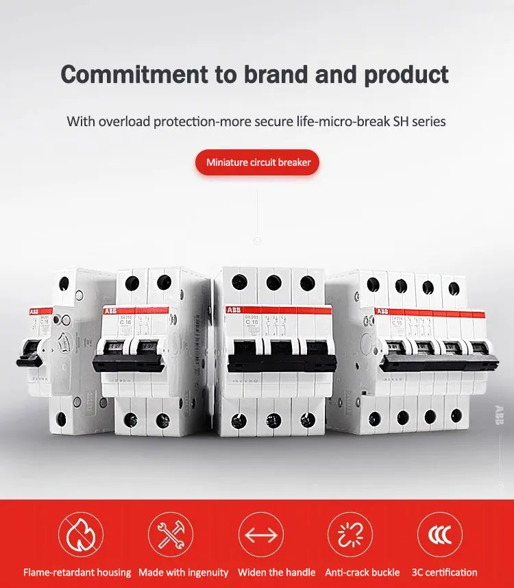Abb Air Switch Sh200 Sh201(sh202/sh203/sh204/s201/s202/s203)c6-c10-c16 ...