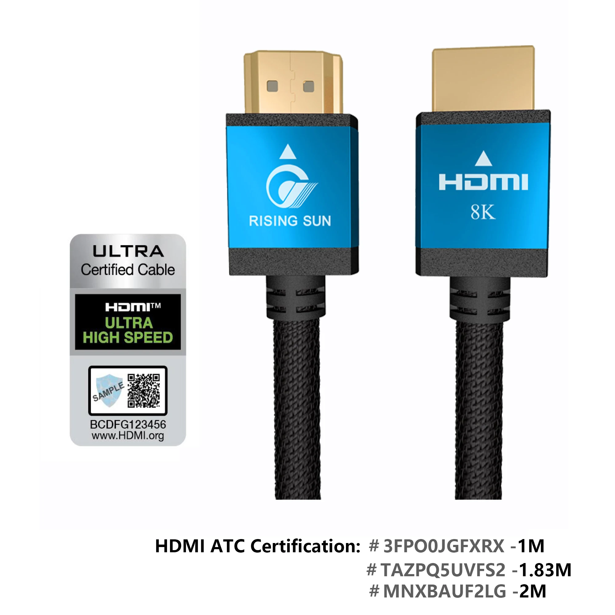 Wholesale VCOM Audio Video Cable 24K Gold Plated HDMI 4K Cable UHD AOC 2.0V  Active Optical Fiber HDR HDCP HDMI Cable for Computer PS5 From m.