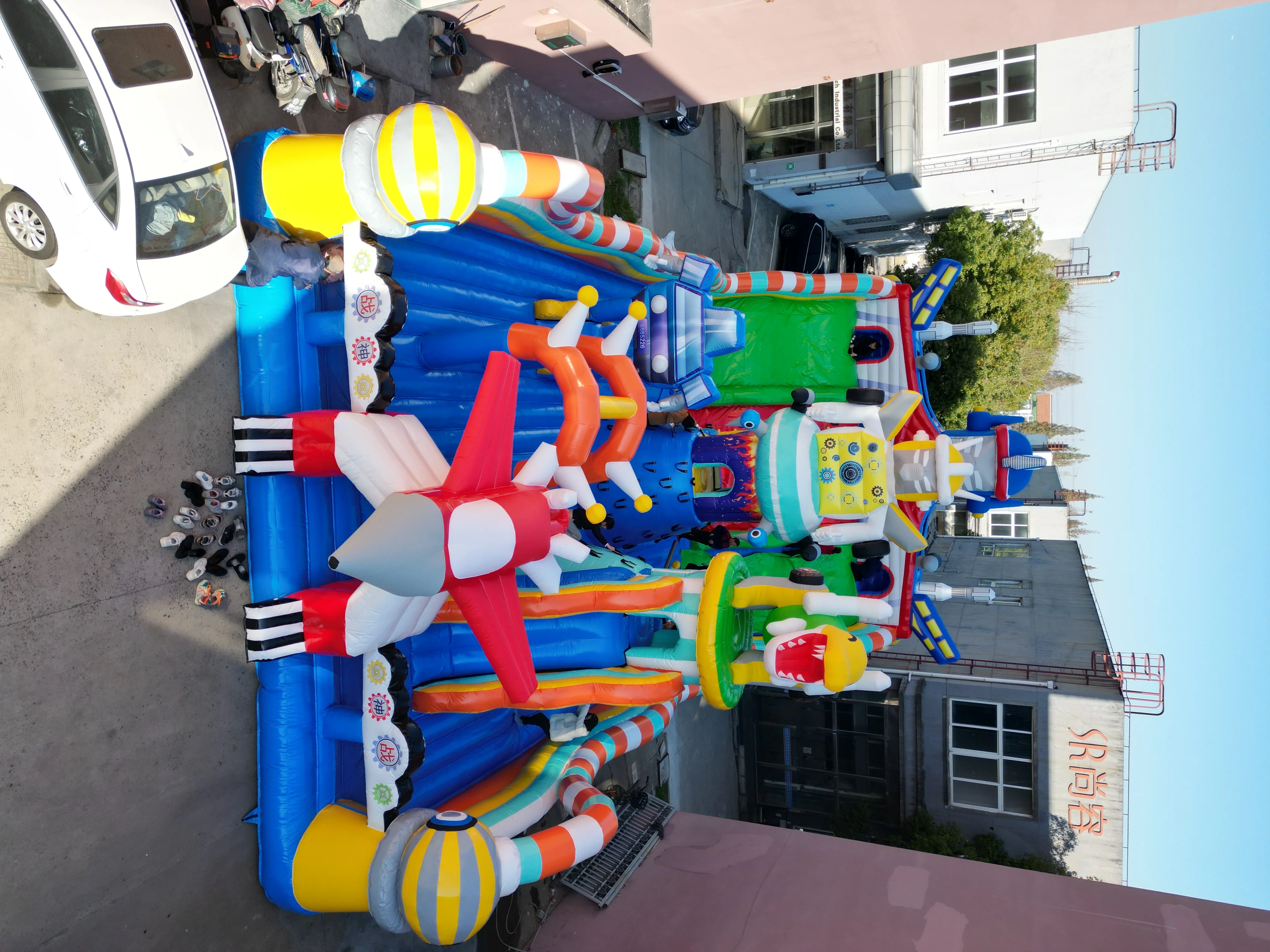 Коммерческий надувной батут, надувной домик-батут в форме Луны, водная горка, комбо для продажи, сумка, индивидуальный набор для вечеринки, замок, день рождения, OEM