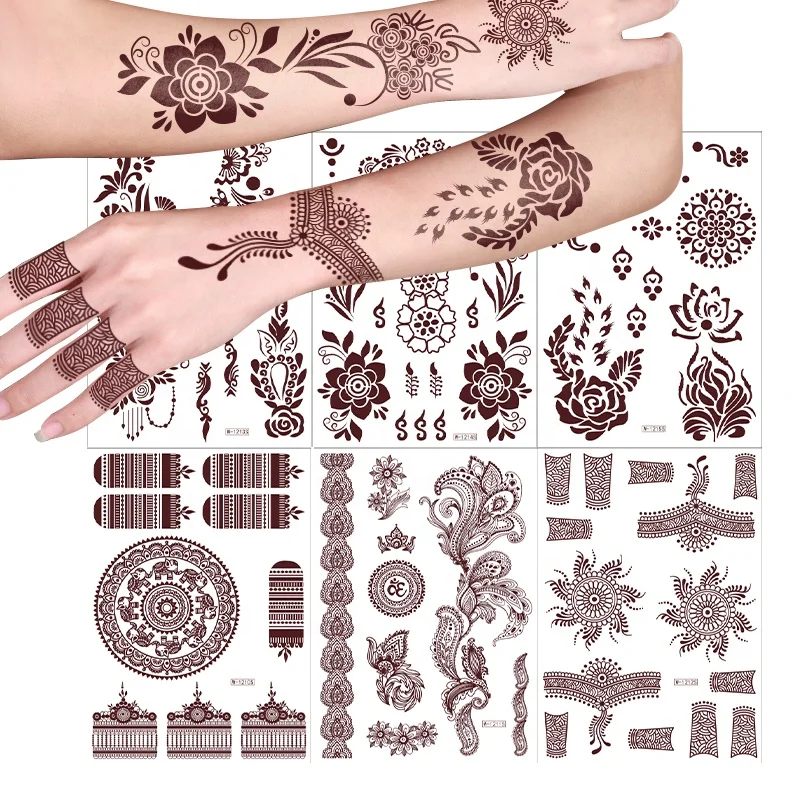 Shop Mehndi Instant Sticker online - Feb 2024 | Lazada.com.my