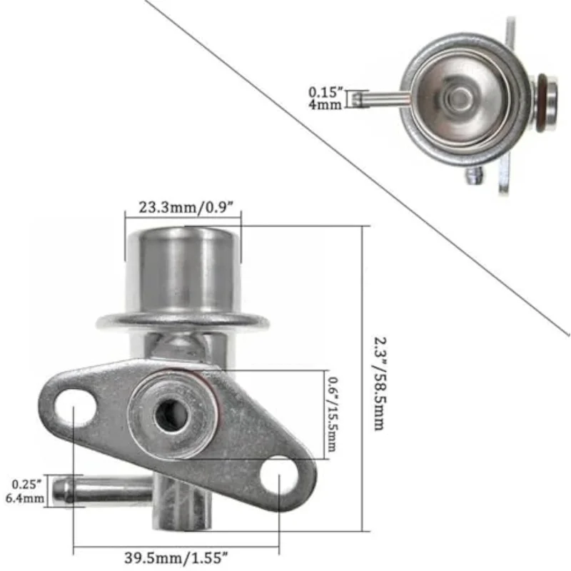 Factory Wholesale MD303850 Fuel Pressure Regulator Fuel Injection Pumps for Mitsubishi Pajero Montero V25C V25W V45W V55W