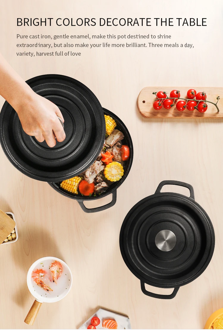 Cast Iron Enamel Casserole Set Cookware Cast Iron Enamel Pot Buy