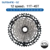 Silver-Black : 12 Speed 45T