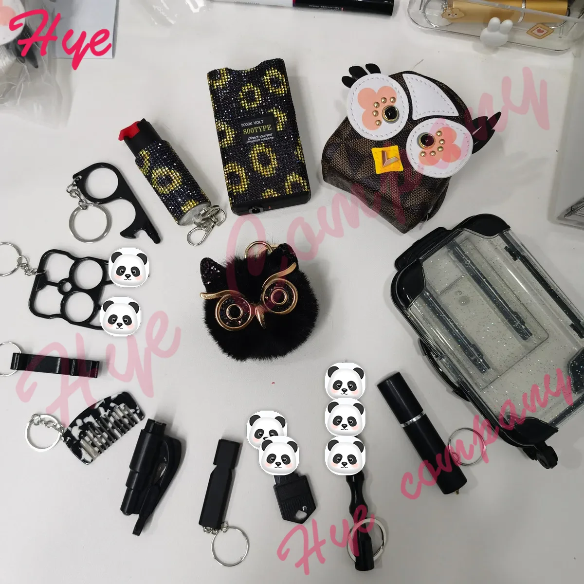 Bling Lady Kawaii Protective Girl Ladies Multi-function Suitcase Purse ...