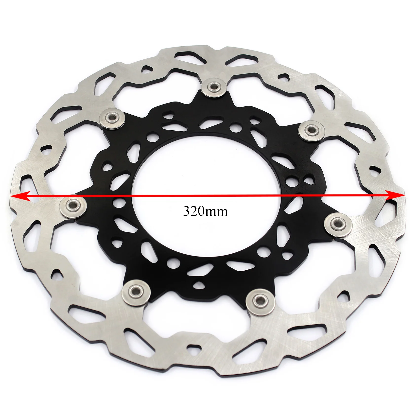 KKE 320mm Brake Discs for Suzuki DR650SE - Durable & Efficient