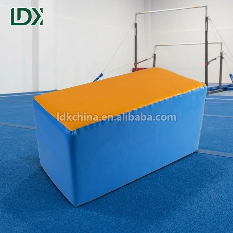 LDK Rectangle Foam Block Module Soft Sponge Gymnastics Spotting Equipment Play Mat for Kids