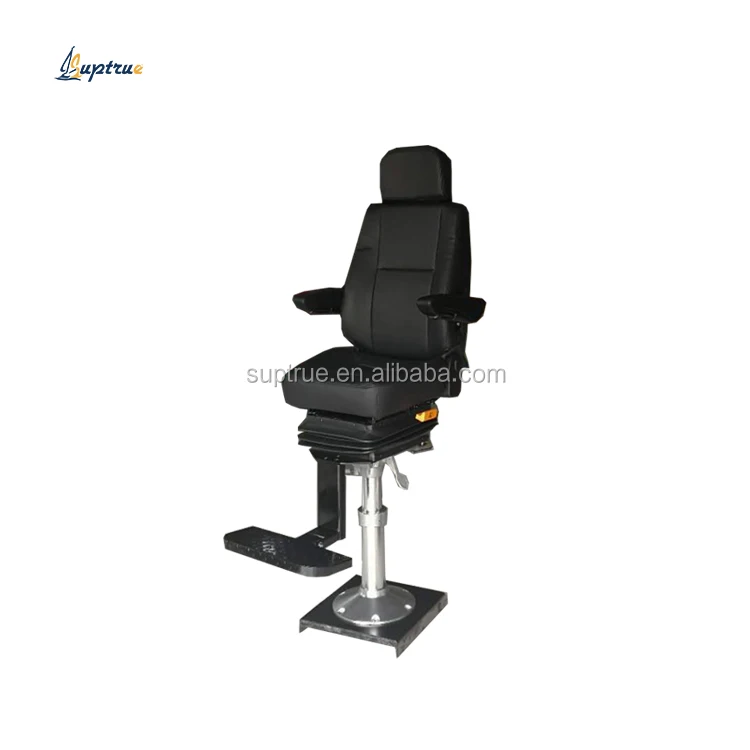 High Quality Adjustable 1.2 Meter Track Marine Ship Hydraulic Boat Seats
