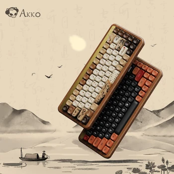 Akko メカニカルゲーミングキーボード ウォールナット木製ケース MU01 MU01 Autumn Wooden Keyboard | Akko Official Global Site