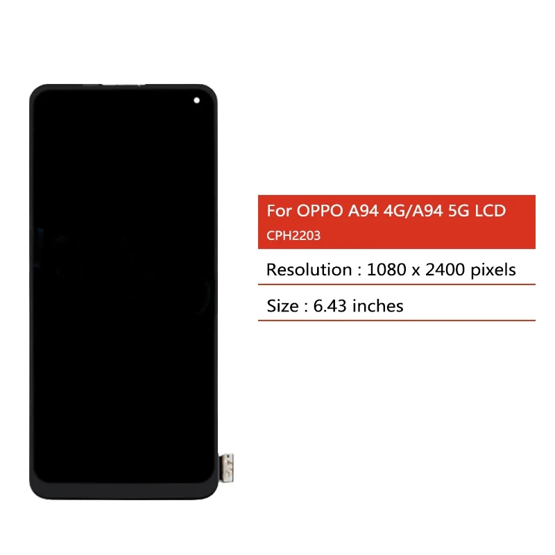 LCD Screen for Oppo A94 5G Screen for oppo A94 Display oppo A94 4G 5G LCD Wholesale Price