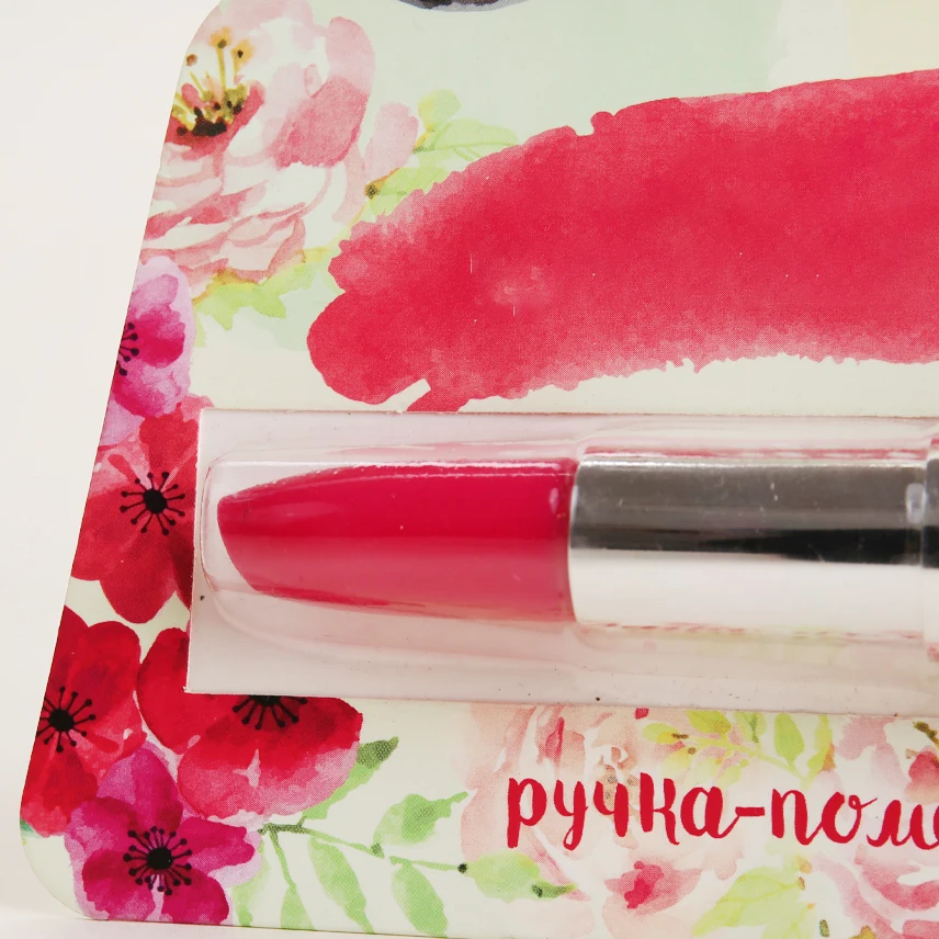 Jinayon Custom Lipstick Packaging Art Paper and Transparent Plastic Blister Sealed Packaging