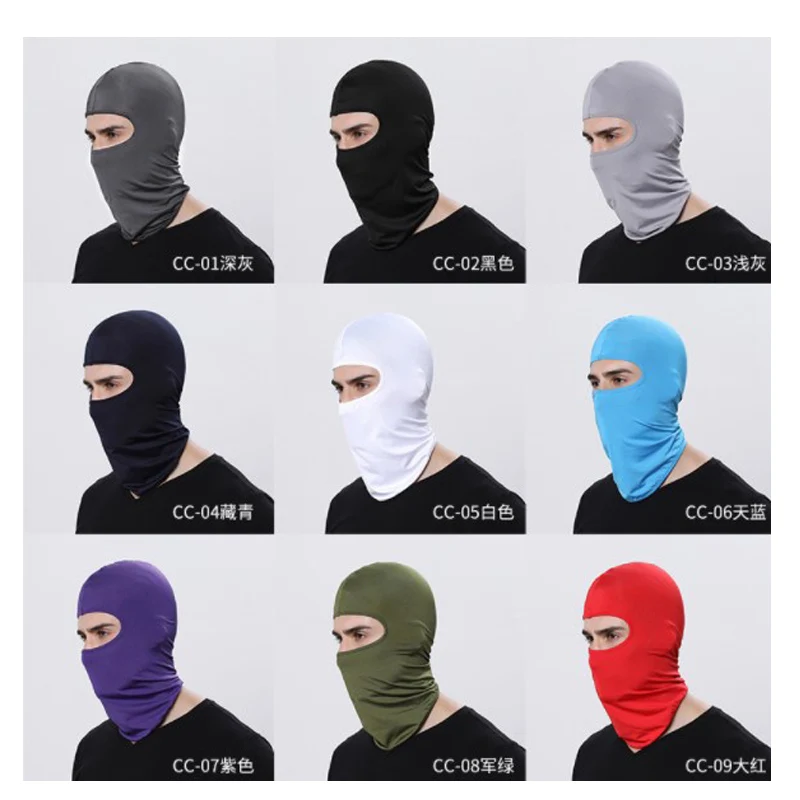 Ветрозащитные головные уборы из CS, Балаклава, шапка, лыжная, велосипедная, мотоциклетная маска на все лицо, шапки