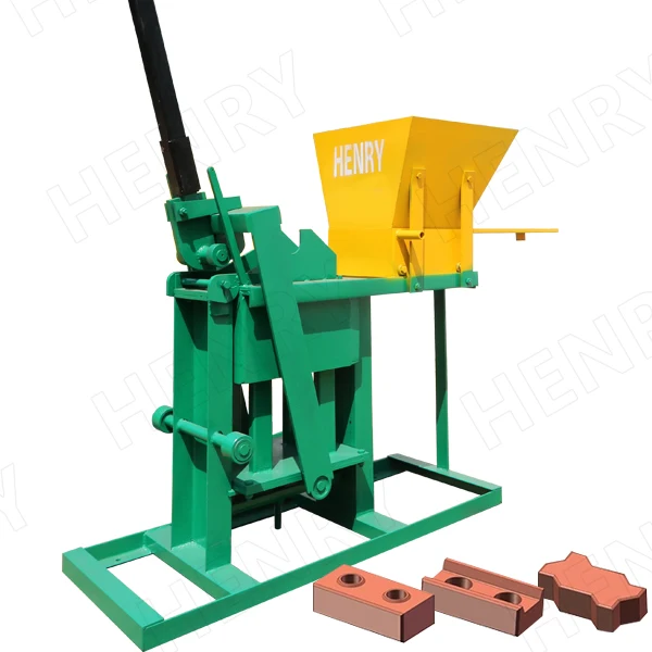 Brick Making Machine Clay HR-40 Clay Brick Making Machine Full Automatic Lowest Price-122019