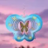 Mariposa azul cielo