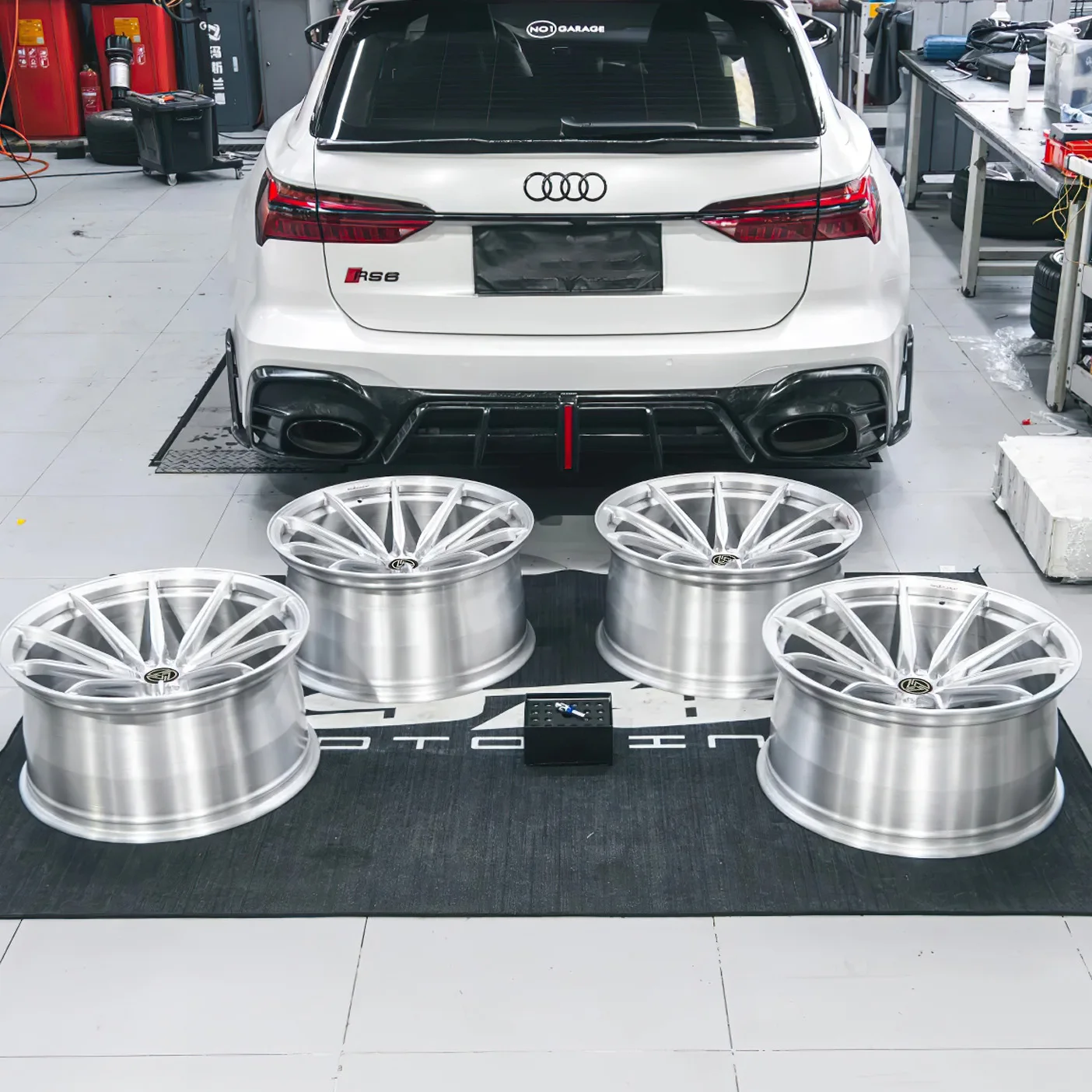XL Silver Brushed 1-Piece Forged Monoblock Rims 5x112 5x114.3 5x120 Car Aluminum Alloy Wheels for bmw audi Mercedes Custom Wheel - Image 6