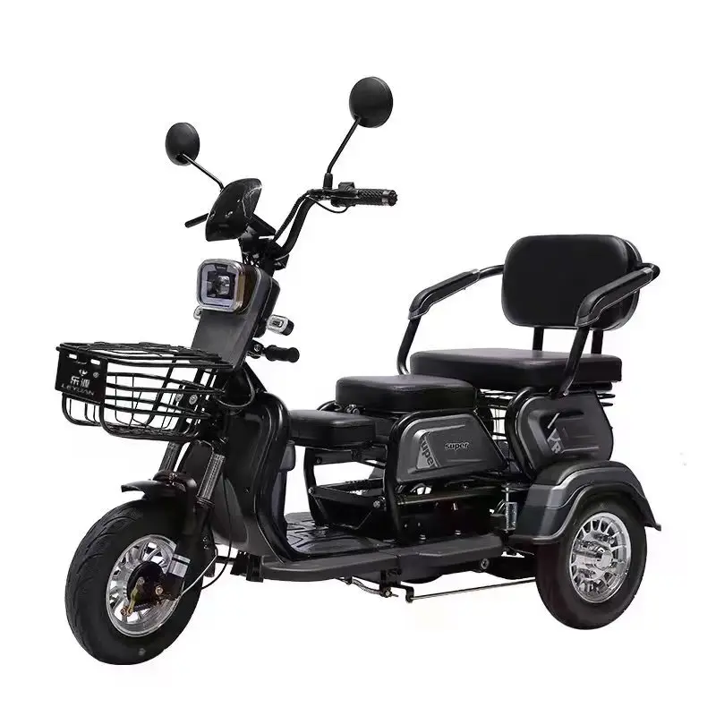 Free Shipping 48V Electric Tricycle | Open-Body 3-Wheel Bike for