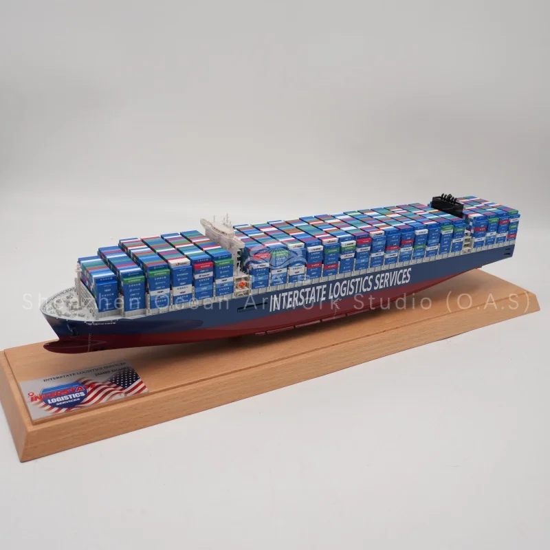 This premium Matson container ship model is crafted from durable alloy material, ensuring long-lasting quality and a sleek, realistic finish. Fully customized to match your needs—supports logo printing, color adjustment, and detail tweaks. It accurately replicates Matson’s iconic design, from hull lines to container arrangements. An ideal product for logistics gifts, office displays, or corporate souvenirs. Our factory guarantees stable production and reliable performance for shipping and freight enterprises.Amber@vesselmodel.com Tel: +86 18038048785