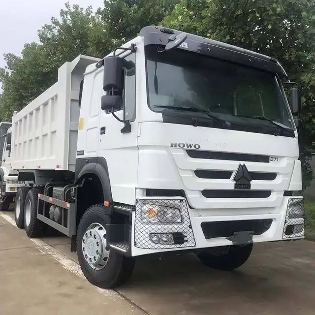 Sinotruk HOWO Nx 6X4 10 Wheel Tire 400 420HP Truck Used 371HP 30tons Second Hand 20m3 Mining Transport Dump Tipper Truck