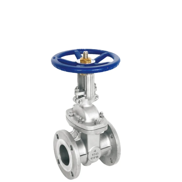 DN65 Manual Type Stainless Steel 304 316L High-Temperature Marine Flange Gate Valve