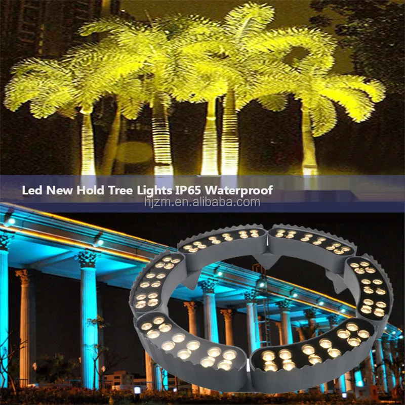 Palm Tree Ring Light Hug Tree Led Landscape Led Light Outdoor