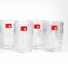 Drinking Glass Water Transparent Juice Glass Drink Glass Cup Soda Lime Glassware OEM ODM Available for Camping