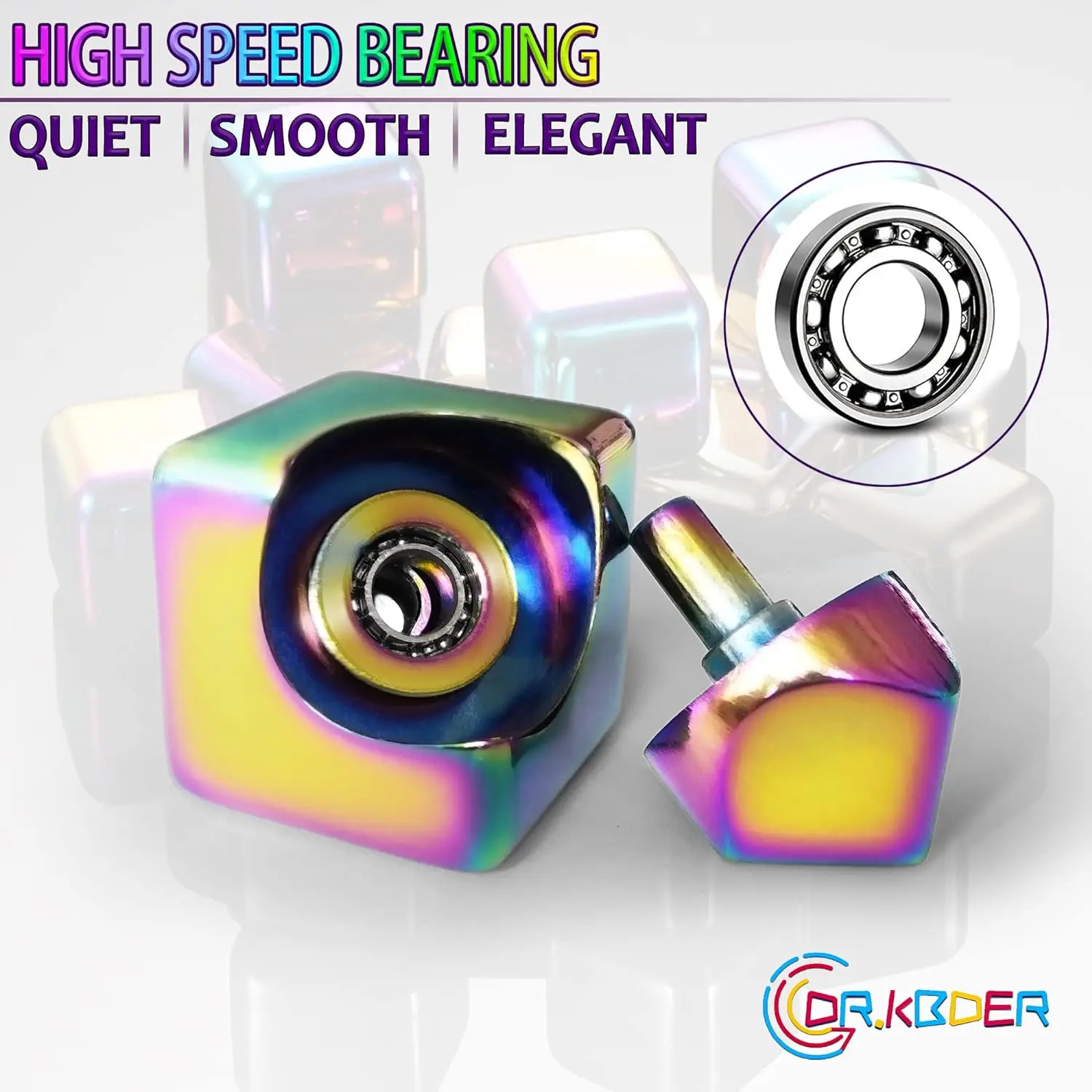 Fidget Spinner Toys Cube , Office Toys Anxiety Figette Sensory Toy