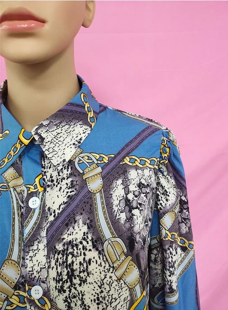 Camisas Retro Populares Para Mujer,Blusas Holgadas Con  Estampado,Choza,R41633s,Primavera 2022 - Buy Blusa De Las Señoras De Las  Mujeres,La Oficina De Blusa De Las Señoras,Las Mujeres Botón Abajo Camisa  Product on Alibaba.com