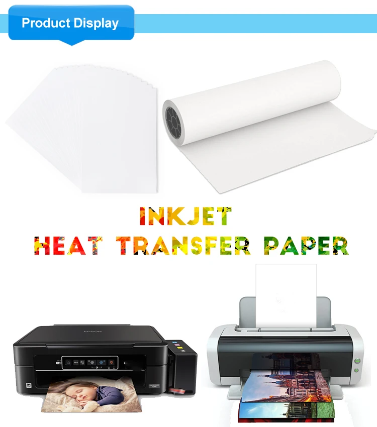 100 Sheets Pack A3/a4 Light/dark Inkjet Heat Transfer Paper For Inkjet