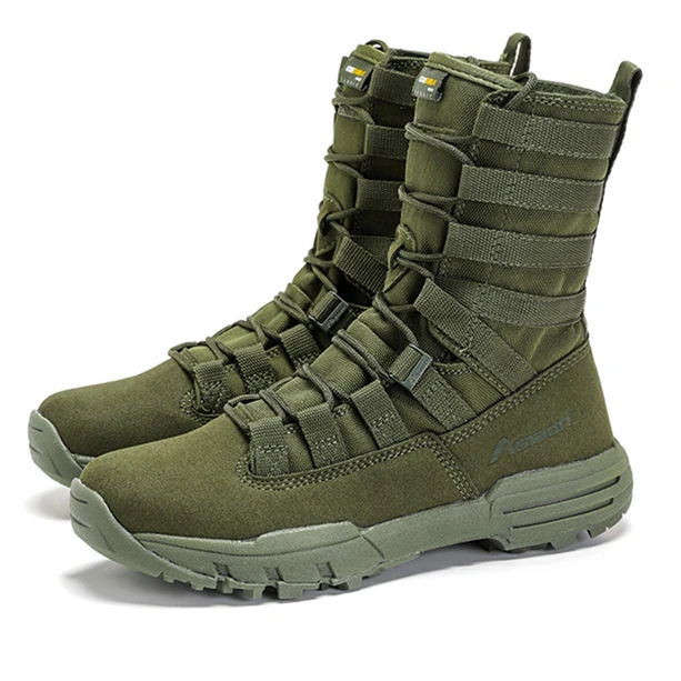 slip resistant combat boots