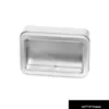 Silver 107x73x25mm with window(200pcs/carton)