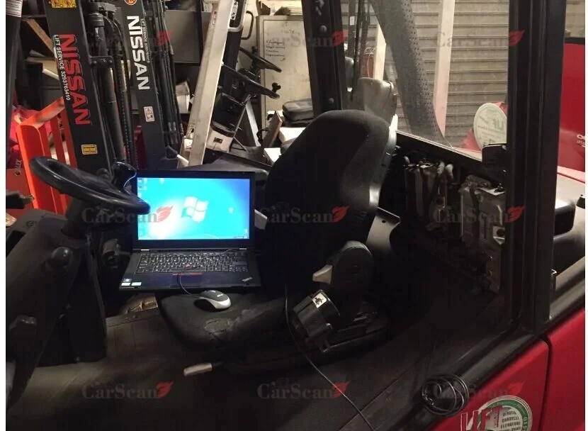 Forklift Linde Canbox Doctor Diagnostic scanner  Pathfinder Software LINDE LSG Linde Forklift Truck Diagnostic Tool