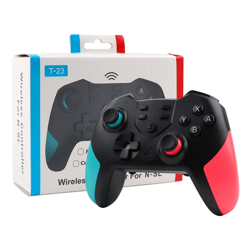 Wireless BT Game Controller for Switch Pro Lite Oled PC Gamepad Joystick Back Button Programming Turbo Motor Vibration Function